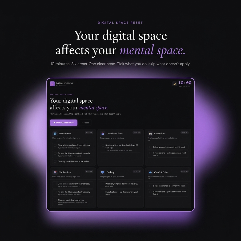 Digital Declutter