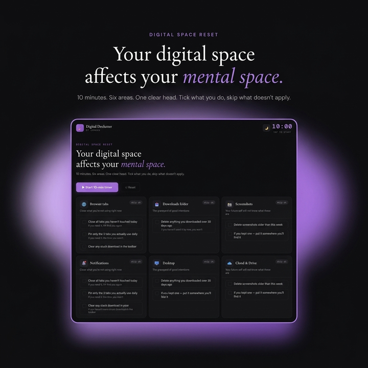 Digital Declutter